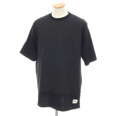 【中古】オーエーエムシー OAMC コットン 切り替えデザイン クルーネック 半袖Tシャツ ブラック【サイズS】【メンズ】