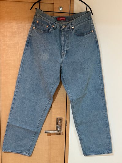 Supreme Baggy Jean "Washed Indigo" (22SS)