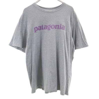 patagonia パタゴニア 半袖 Tシャツ L グレー アウトドア