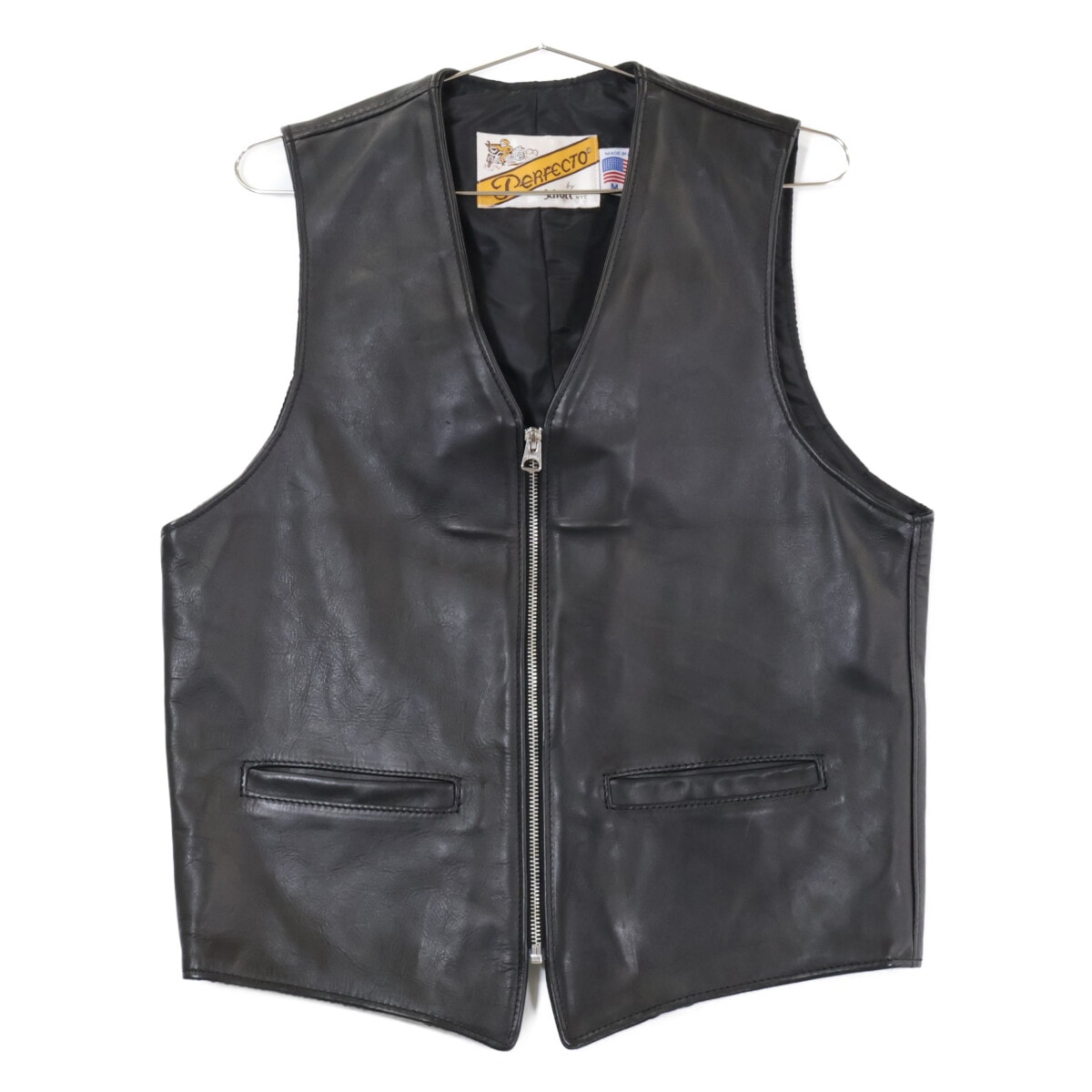 ショット 【国内正規】7825951002 193V LEATHER VEST レザー M