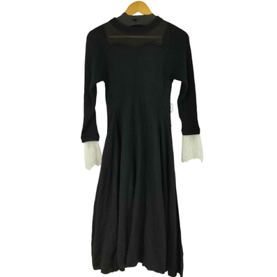 レースモヘアニットドレス【1142391330768】