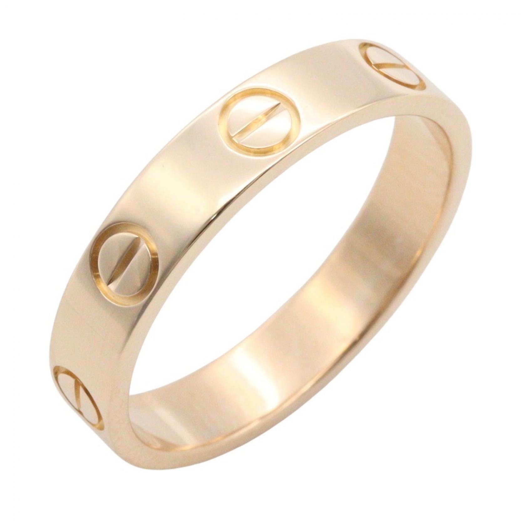 カルティエ CARTIER ミニラブリング リング・指輪 ジュエリー K18PG(ピンクゴールド) レディース ゴールド系 B4085200 【中古】