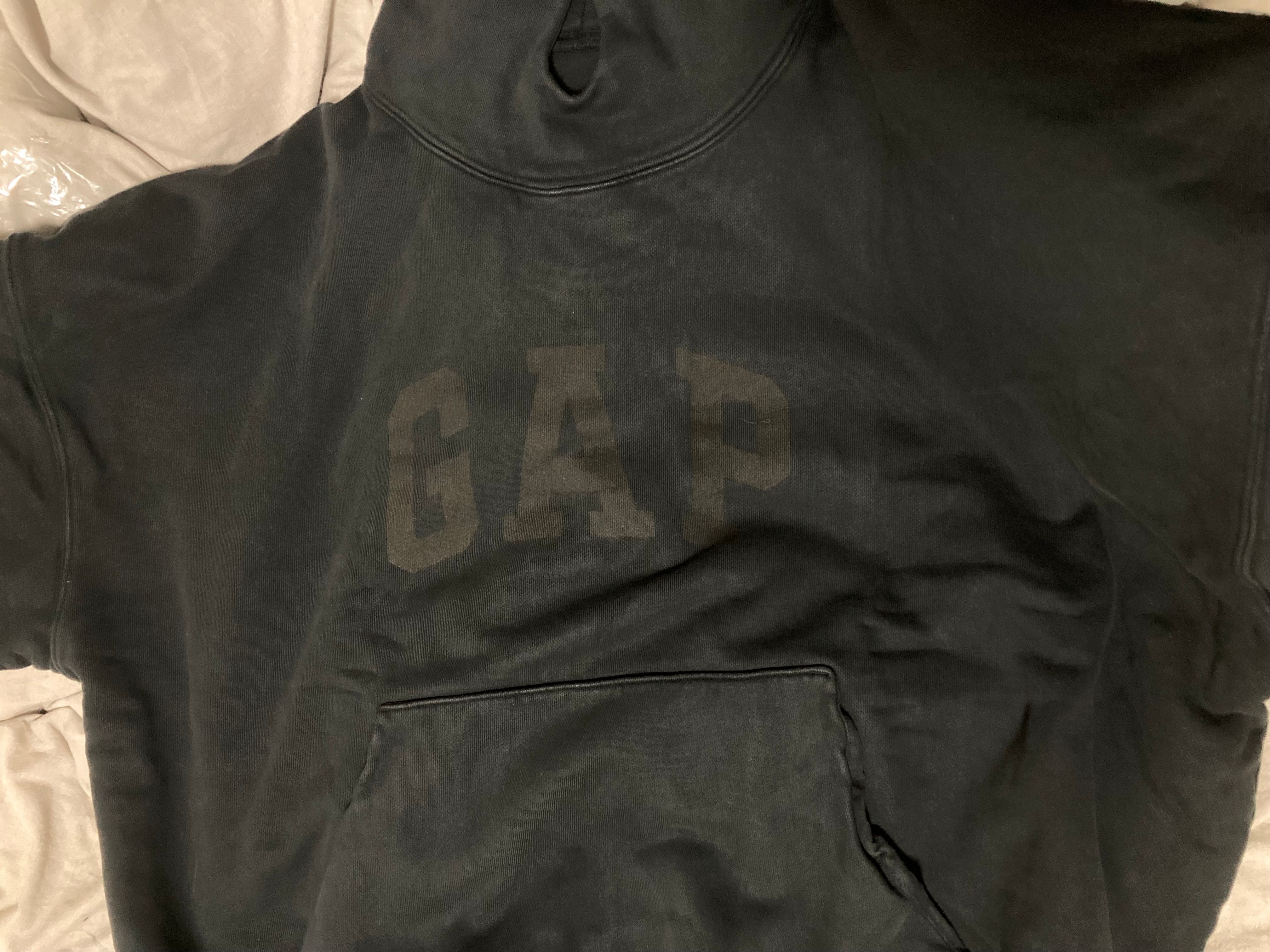 YEEZY GAP Dove Hoodie "Washed Black"