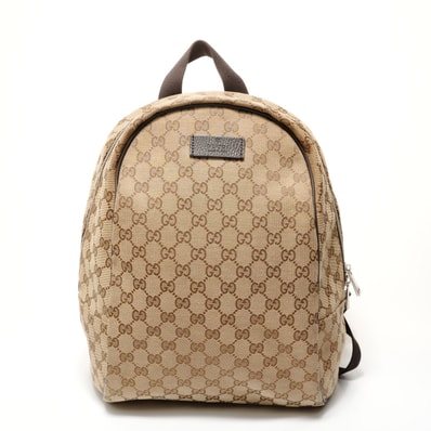 グッチ GUCCI GGキャンバス リュック・デイパック【中古】