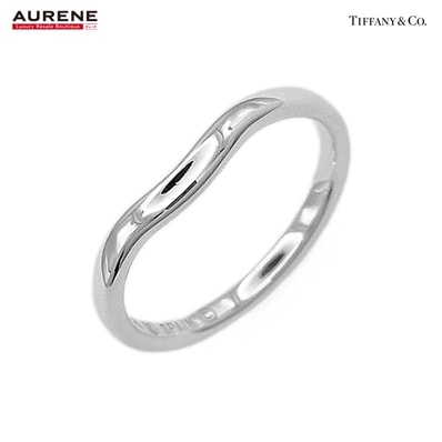 TIFFANY&Co. ティファニー リング カーブドバンド エルサペレッティ 指輪 V字 SV925 11号 シルバー 新品仕上済 レディース 【中古】