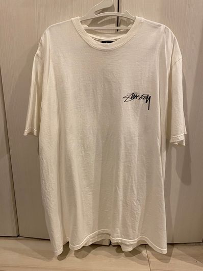 Stussy x Our Legacy Dot Pigment Dyed Tee "White"