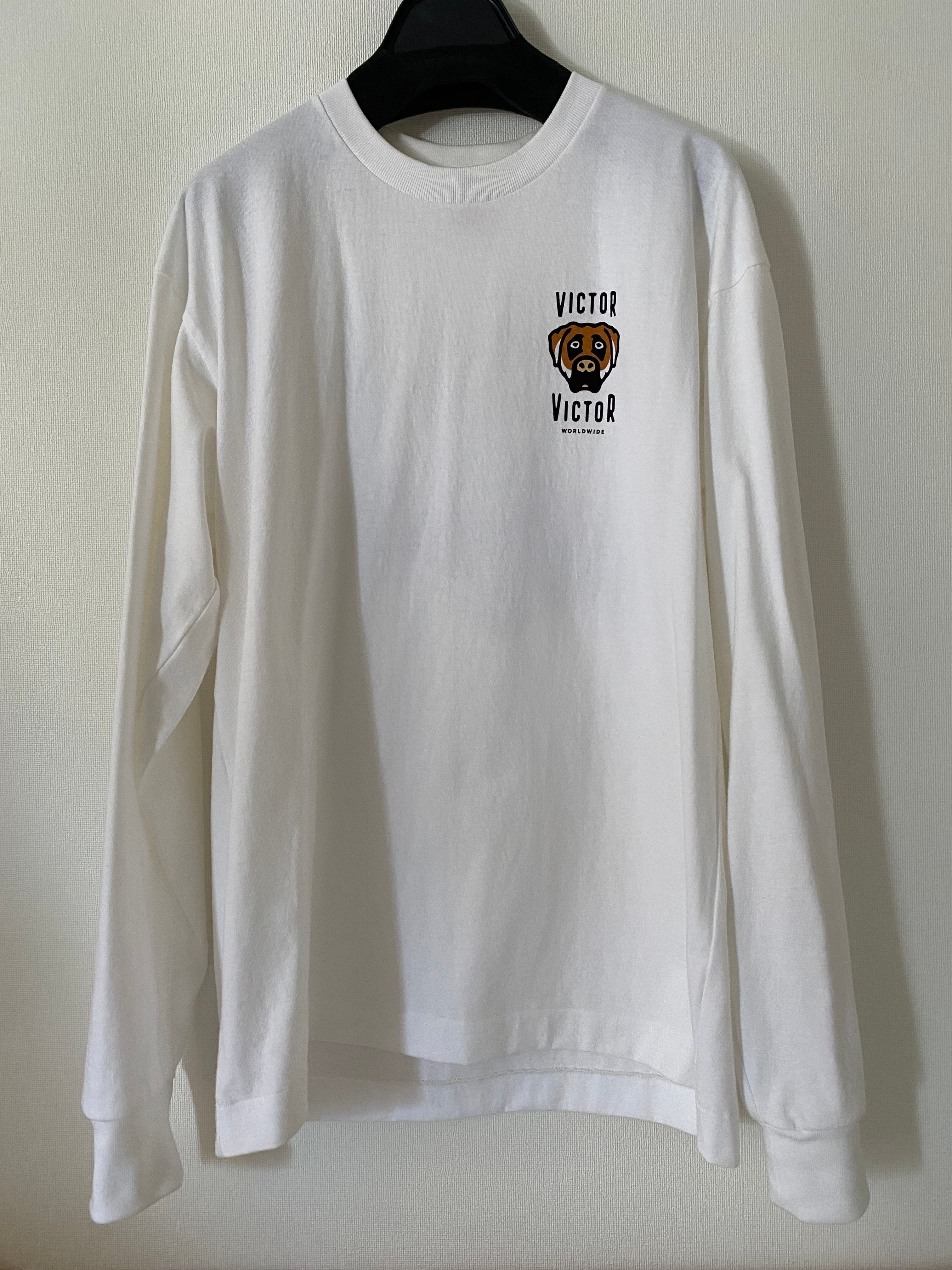 HUMAN MADE x Victor Victor L/S T-Shirt "White"