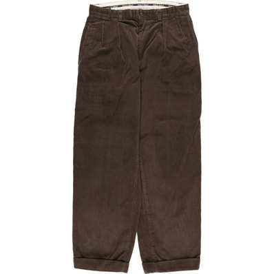 古着 ラルフローレン Ralph Lauren POLO GOLF ポロゴルフ ツータック コーデュロイパンツ メンズw32相当/eaa593206