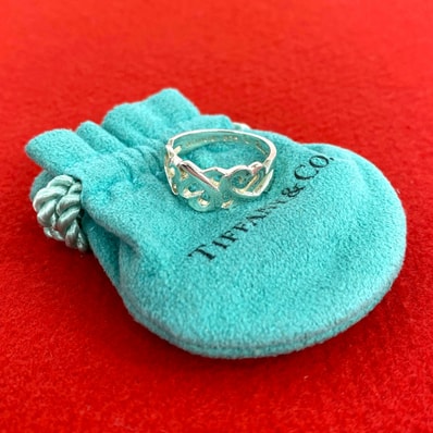 TIFFANY&Co. ティファニー トリプル ラビングハート リング シルバー925 リング・指輪 7号 シルバー
46340