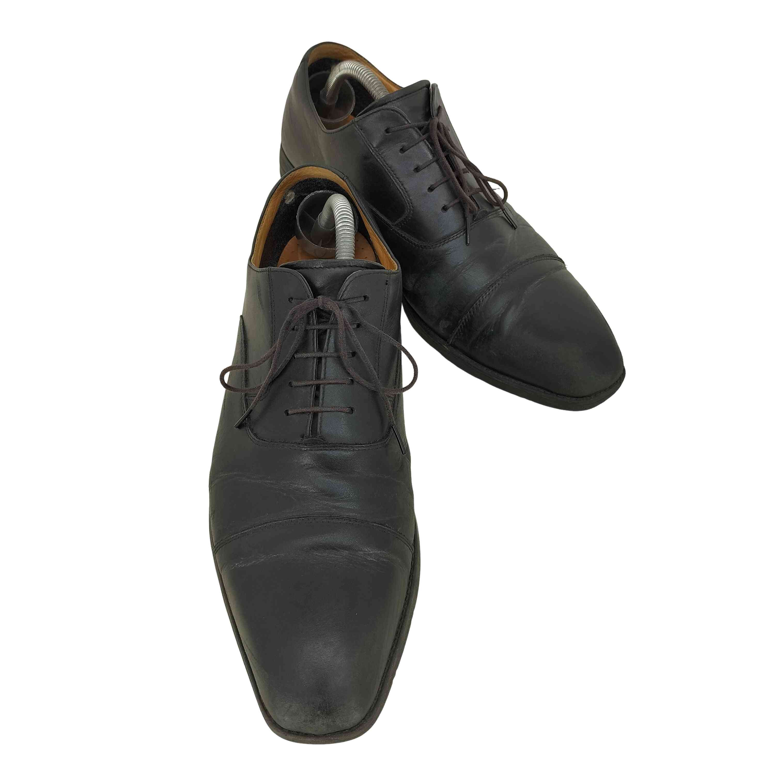 GORE-TEX SURROUND ストレートチップ レースアップ レザーシューズ【1143545975415】