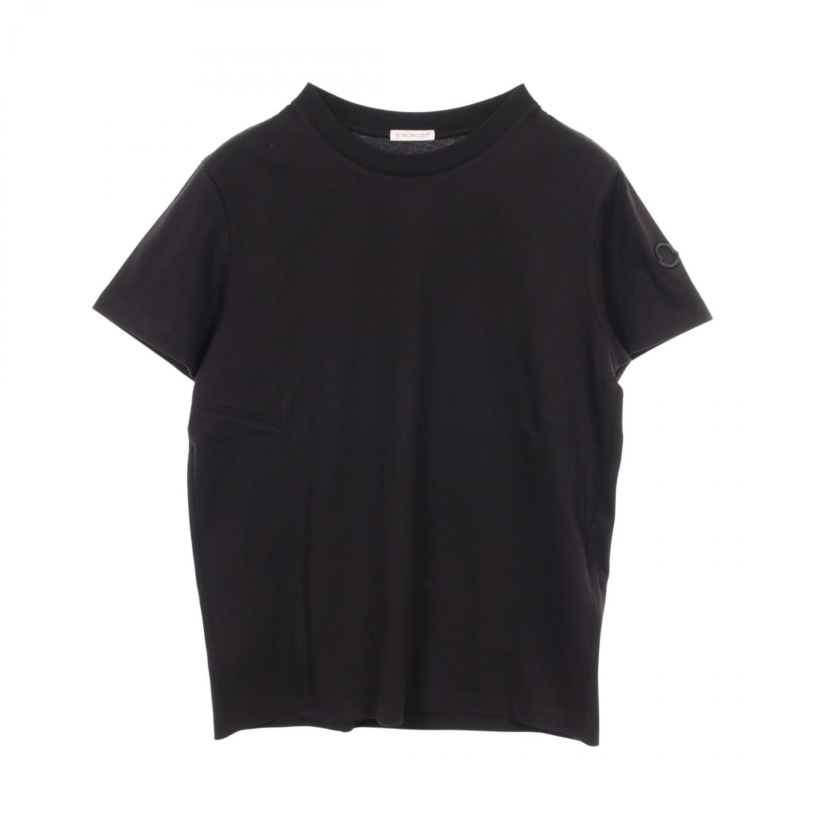 モンクレール MONCLER Tシャツ 半袖Tシャツ 衣料品 トップス コットン レディース ブラック系 8C0002989AUO999L 【新品】