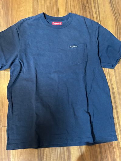 Supreme S/S Pocket Tee "Navy"(23FW)