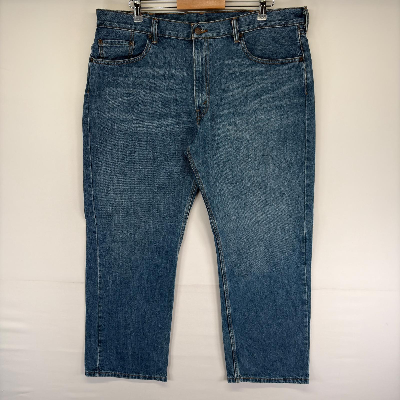 古着 リーバイス Levi's デニム パンツ デニムパンツ ストレート 5ポケット 大きいサイズ Gパン 559 W40 L30  ブルー系 メンズ
