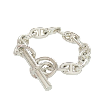 Hermes Chaine dancre Bracelet MM 15 links 925 "Silver"