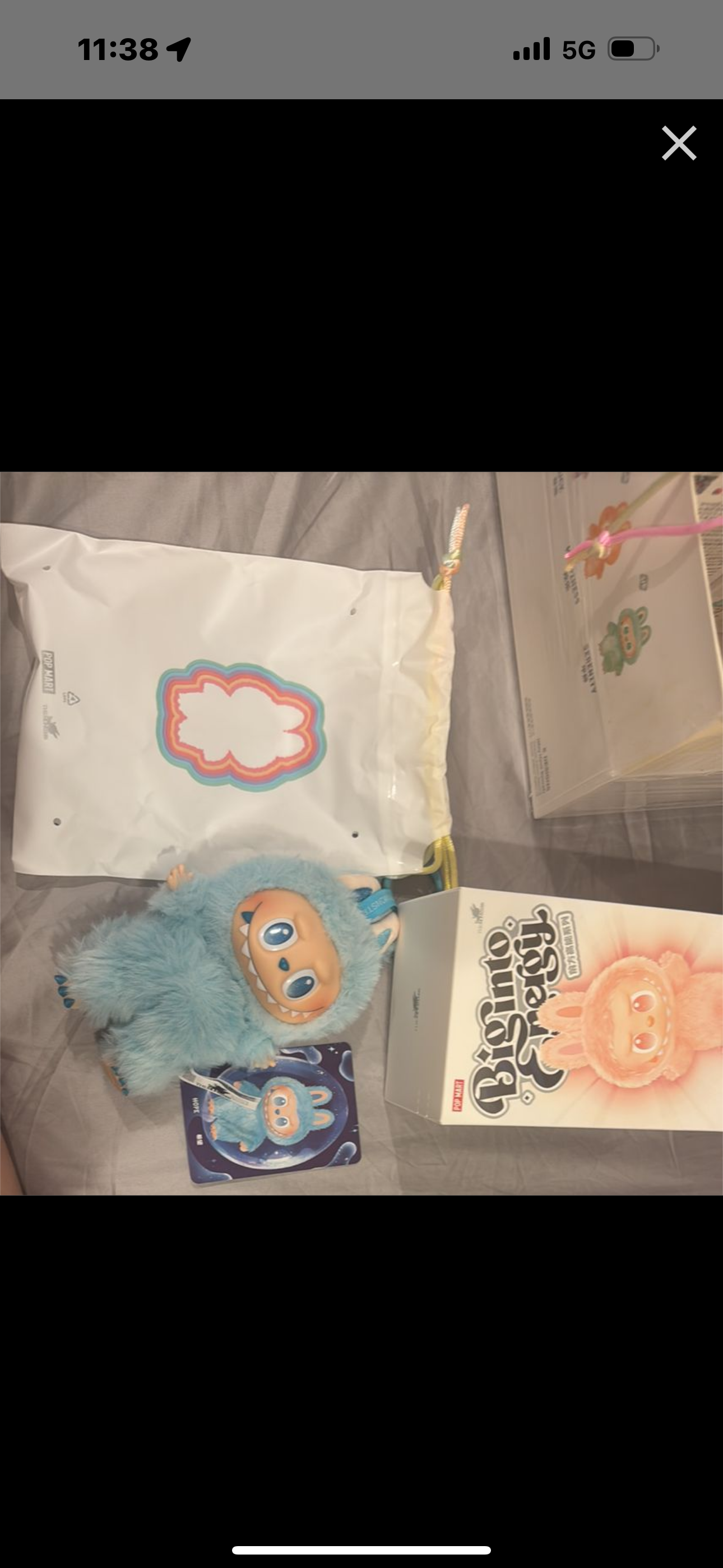 POP MART THE MONSTERS (LABUBU) Big into Energy Series Plush Pendant HOPE