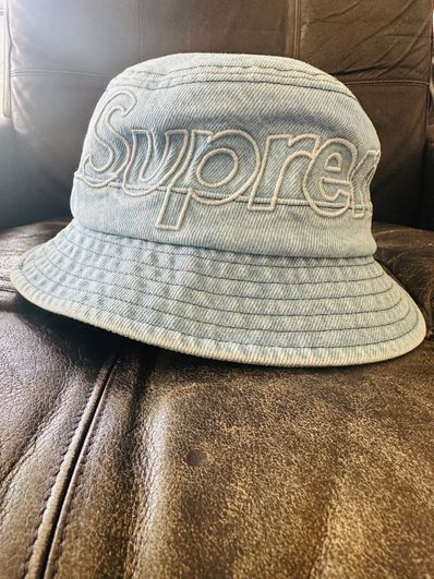 Supreme Outline Crusher "Denim"