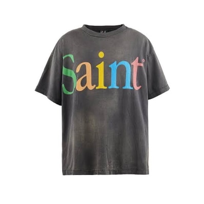 SAINT Mxxxxxx 24SS Coloful Saint SS Tee "Black"