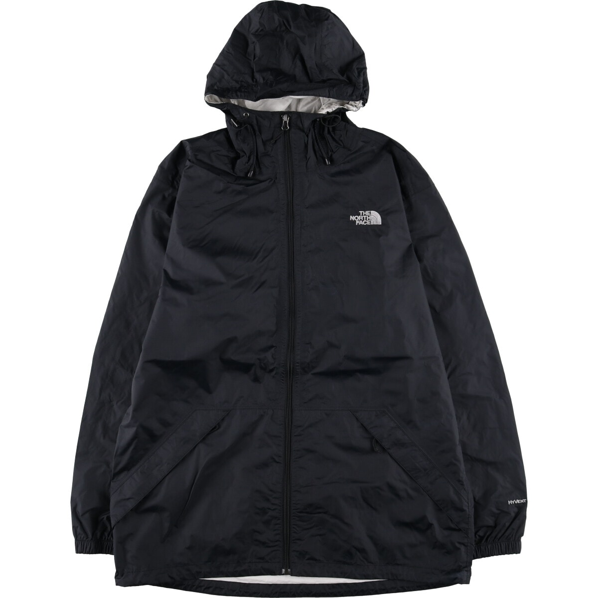 古着 ザノースフェイス THE NORTH FACE HYVENT 2.5L ハイベント リップストップ マウンテンパーカー シェルジャケット メンズXL相当/eaa515230