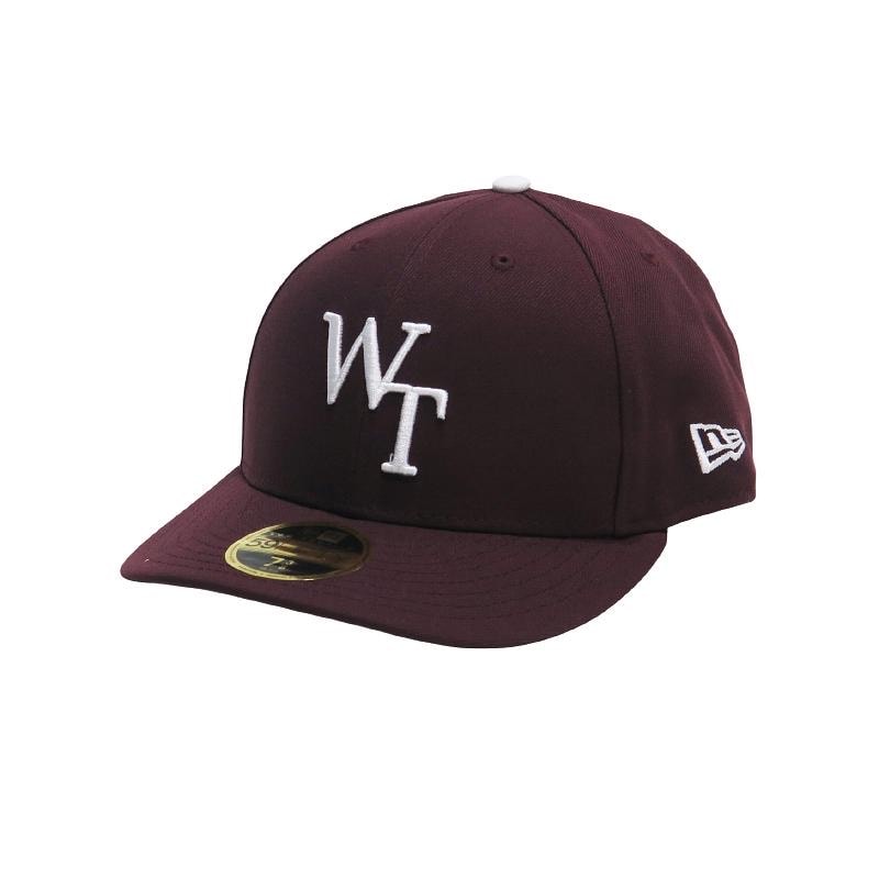 WTAPS 59Fifty Low Profile / Cap / Poly Twill New Era "Maroon" 242NENED-HT02