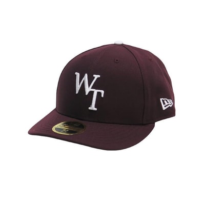 WTAPS 59Fifty Low Profile / Cap / Poly Twill New Era "Maroon" 242NENED-HT02