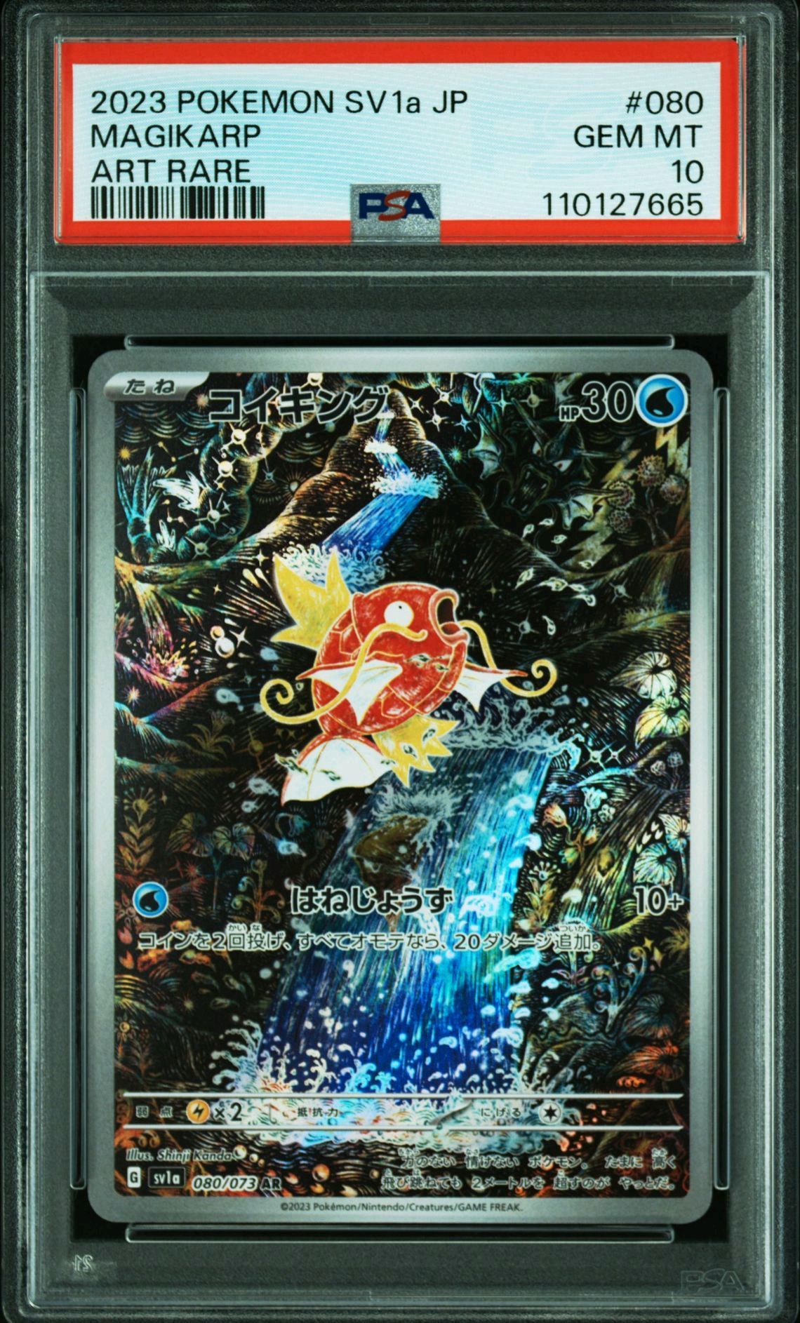 コイキング AR[SV1a 080/073](スカーレット&バイオレット 拡張パック「トリプレットビート」)