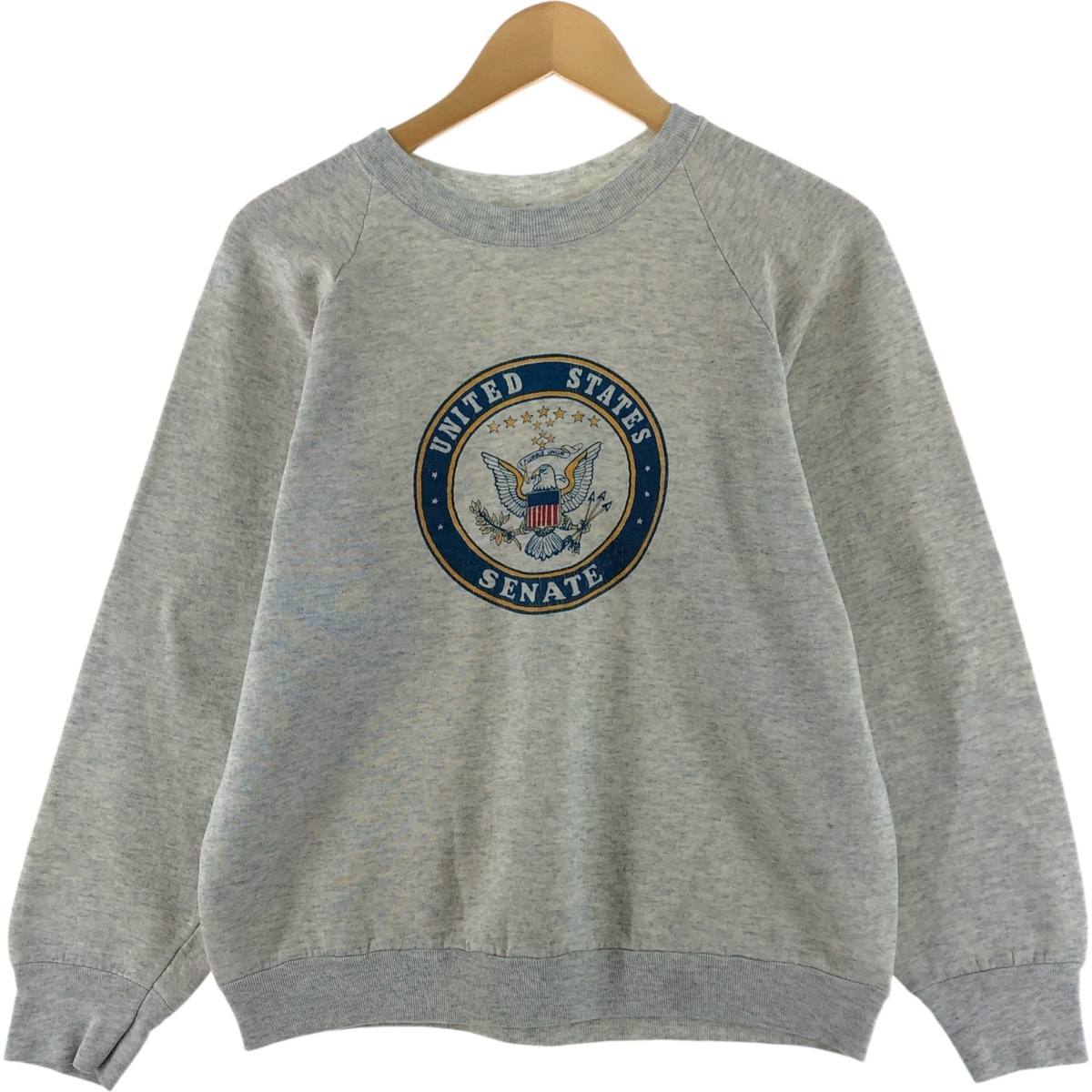 古着 90年代 フルーツオブザルーム FRUIT OF THE LOOM UNITED STATES SENATE プリントスウェットシャツ トレーナー USA製 メンズL相当 ヴィンテージ/eaa528163