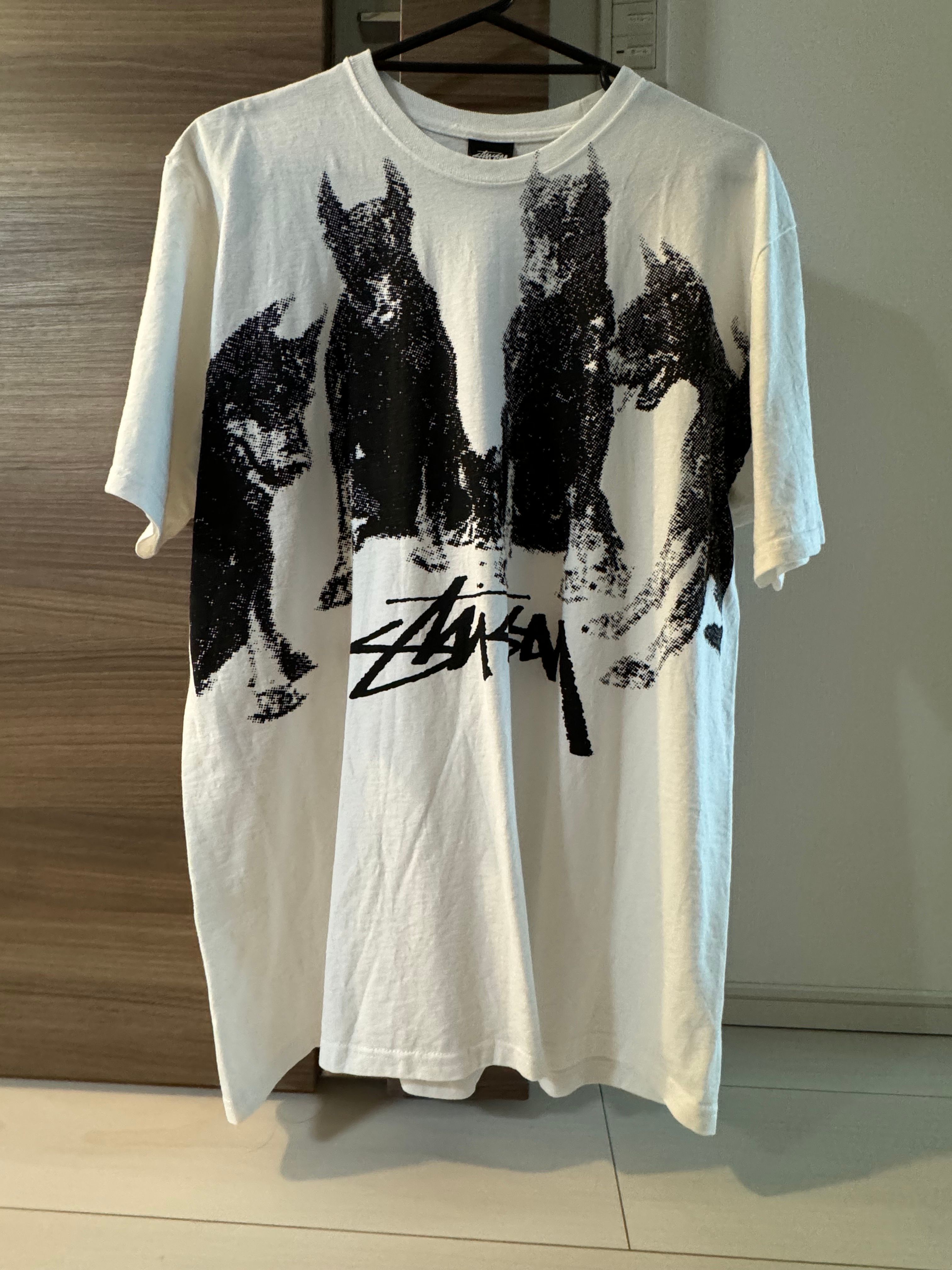 Stussy Dobermans Tee "White"