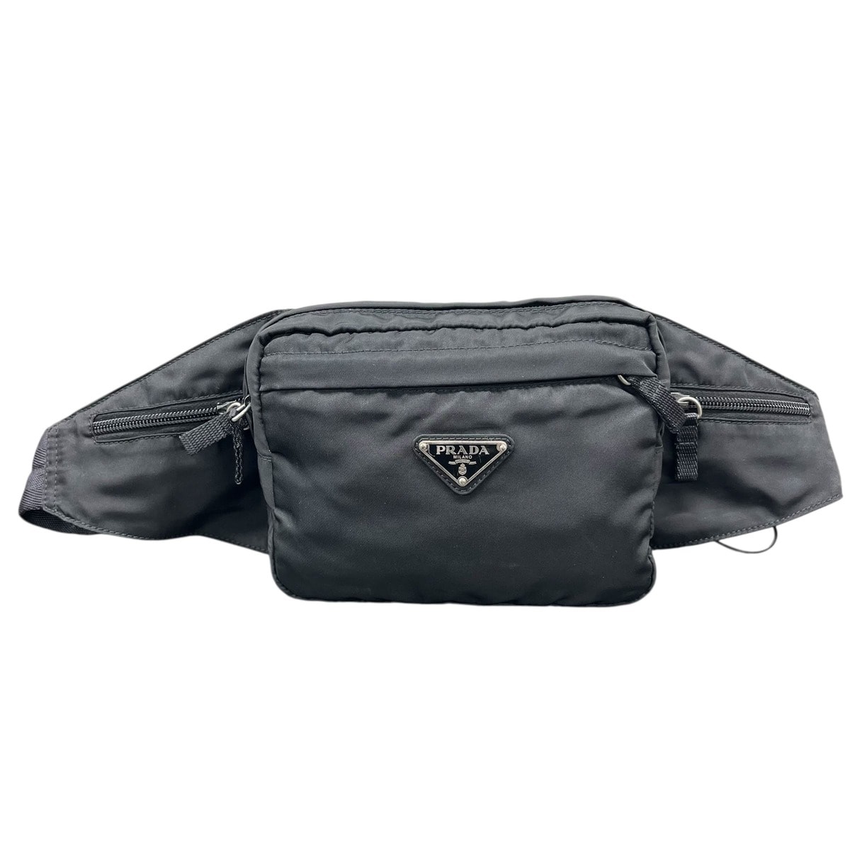 PRADA Nylon Belt Bag "Black"