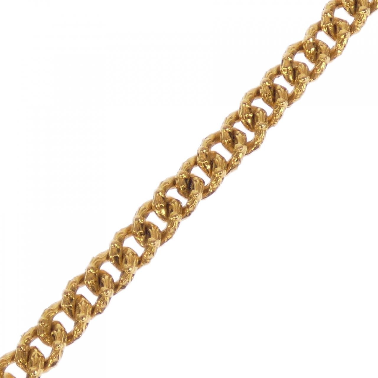 クロムハーツ CHROME HEARTS XTRA FNCY MINI #8 L37 GLD CLOSE LOBSTER 200176430GLDL37B69 BRACELET