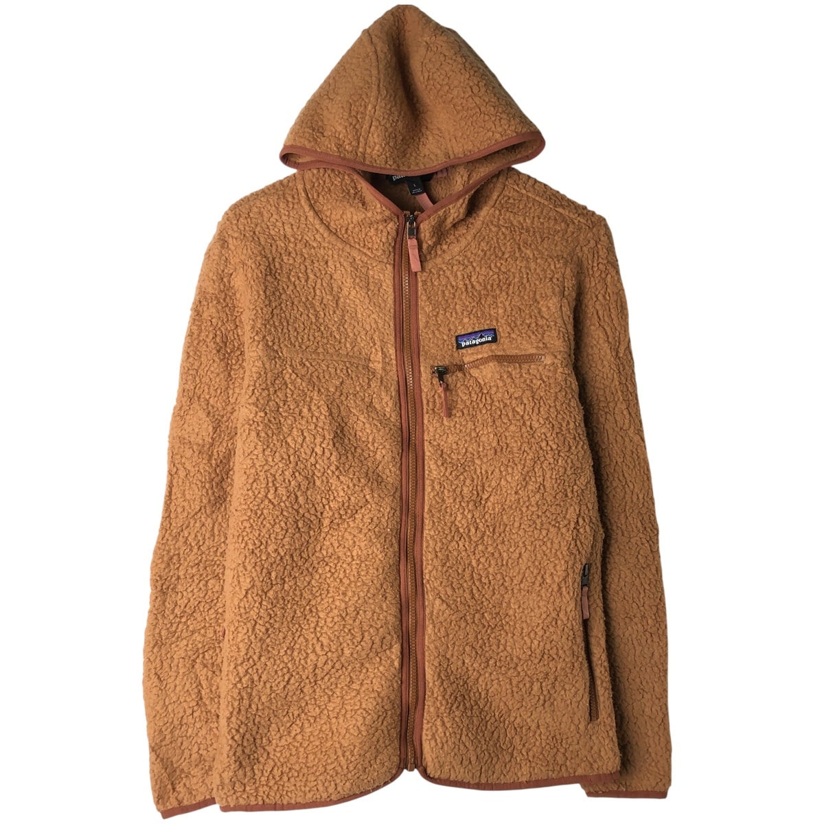 古着 パタゴニア Patagonia レトロパイルフーディ 22806FA19 フリースフルジップパーカー レディースL相当/eaa614881