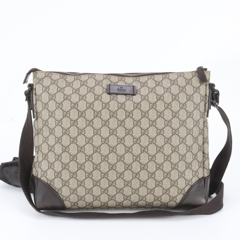 ■美品 グッチ GGスプリーム 110054 ショルダーバッグ