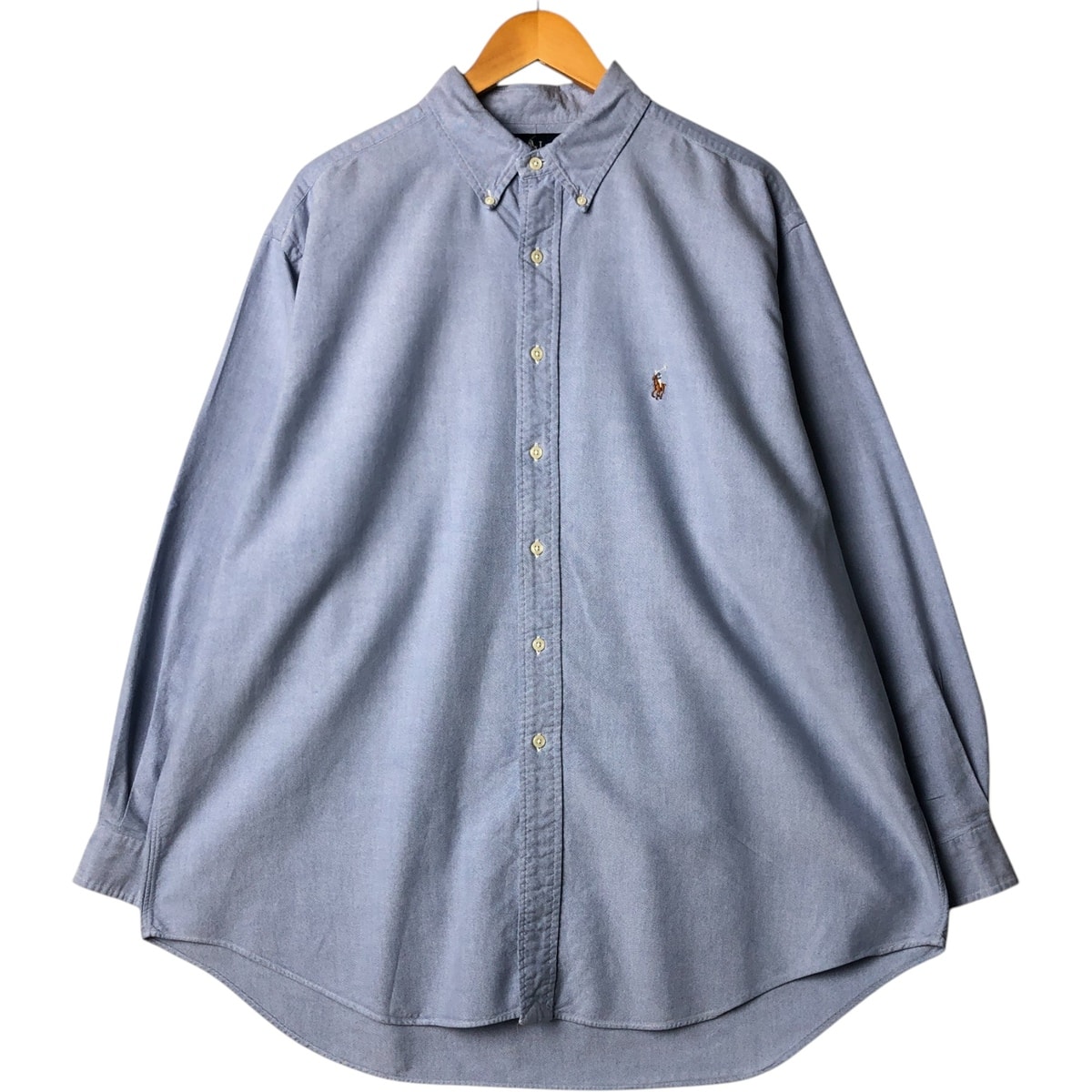 古着 ラルフローレン Ralph Lauren YARMOUTH 長袖 ボタンダウンシャツ メンズXL相当/eaa573867