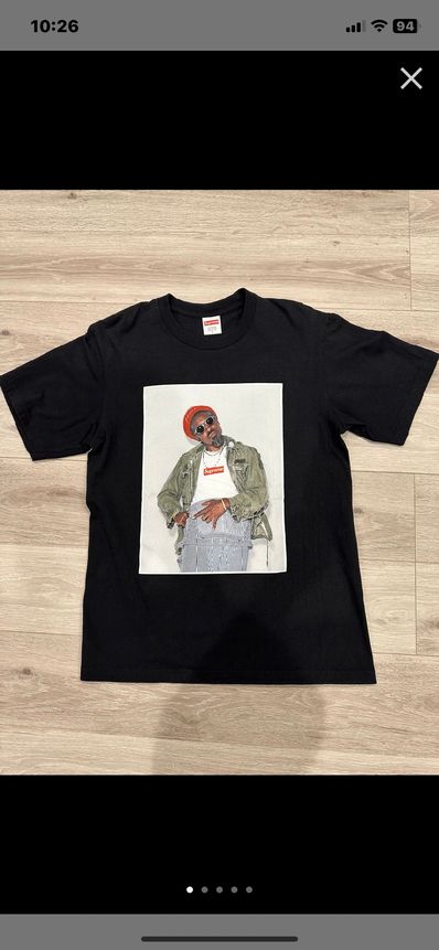 Supreme Andre 3000 Tee "Black"