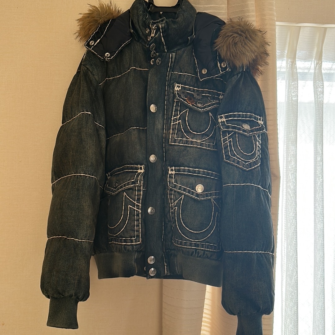 Supreme x True Religion Puffer Jacket "Indigo"