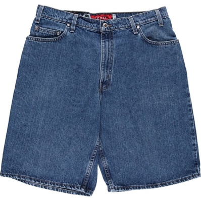 古着 90年代 リーバイス Levi's SILVER TAB シルバータブ LOOSE FIT デニムショーツ ハーフパンツ ジョーツ USA製 メンズw36相当 ヴィンテージ/eaa478189