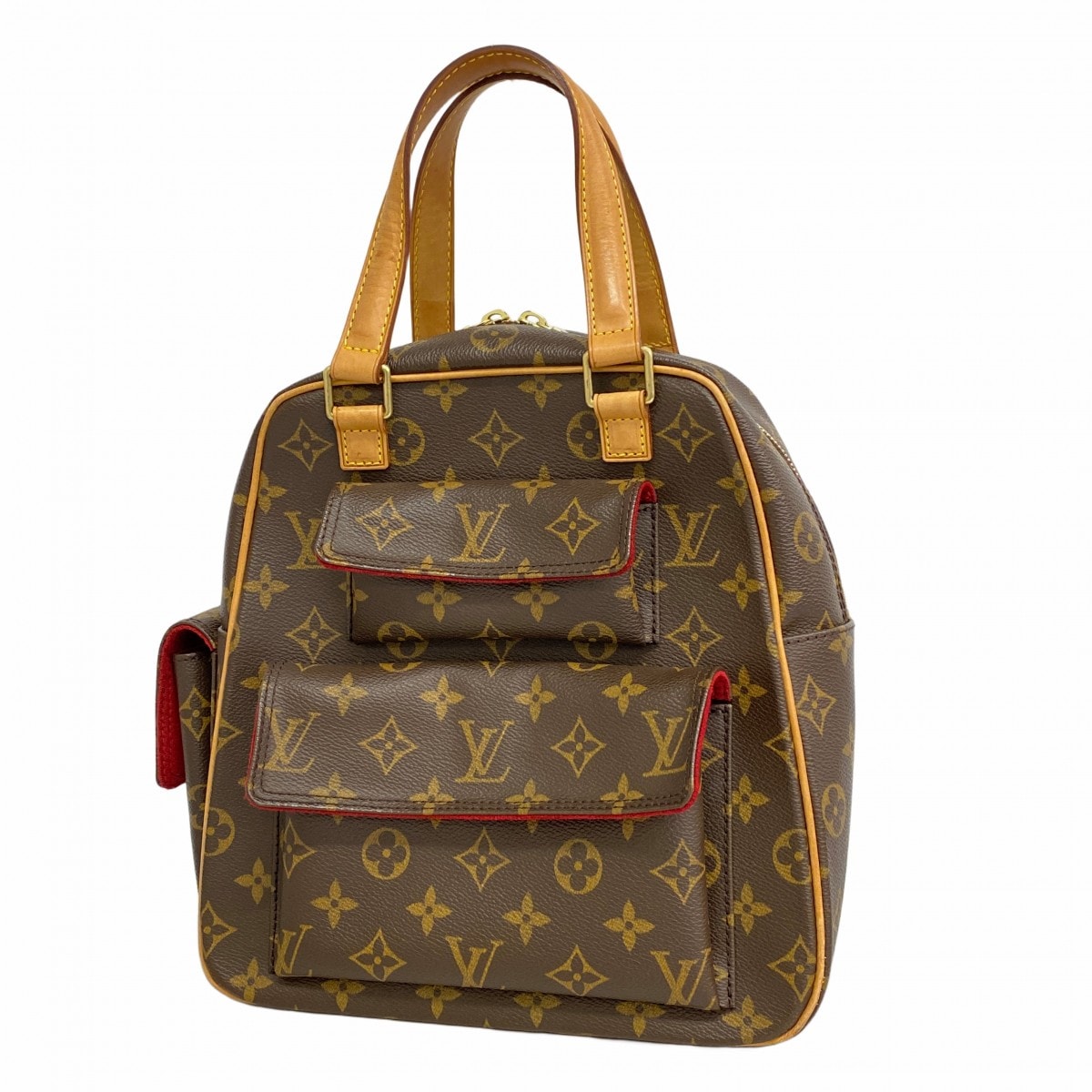 ★最終価格【6ce6002】ルイヴィトン ハンドバッグ モノグラム エクサントリ シテ M51161 ブラウン【中古】レディース