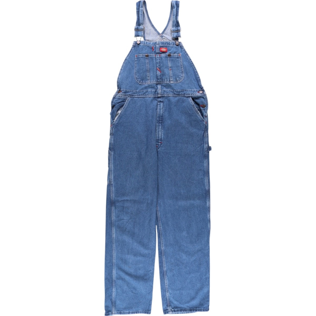 古着 ディッキーズ Dickies デニムオーバーオール メンズw37相当/eaa561543