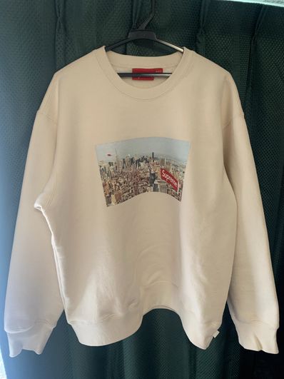 Supreme Aerial Crewneck "Ivory"
