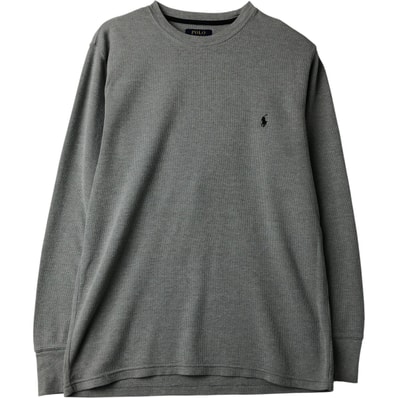 古着 ラルフローレン Ralph Lauren POLO RALPH LAUREN サーマルロンT ワッフル メンズL相当/eaa616262