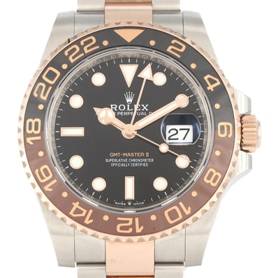 ロレックス GMTマスターII 126711CHNR SSxPG 自動巻 ランダム番