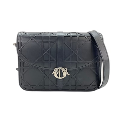 ディオール Dior レザー カナージュコスモ ショルダーバッグ【中古】