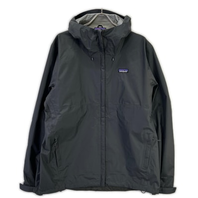 パタゴニア 23年製 85241 グレー トレントシェル 3L・レイン・ジャケット L