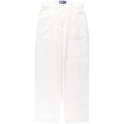 古着 ラルフローレン Ralph Lauren POLO by Ralph Lauren ANDREW PANT ツータック チノパンツ メンズw31相当/eaa656015