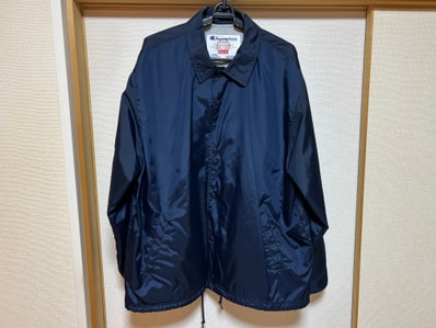 Supreme x Champion Coaches Jacket "Navy"