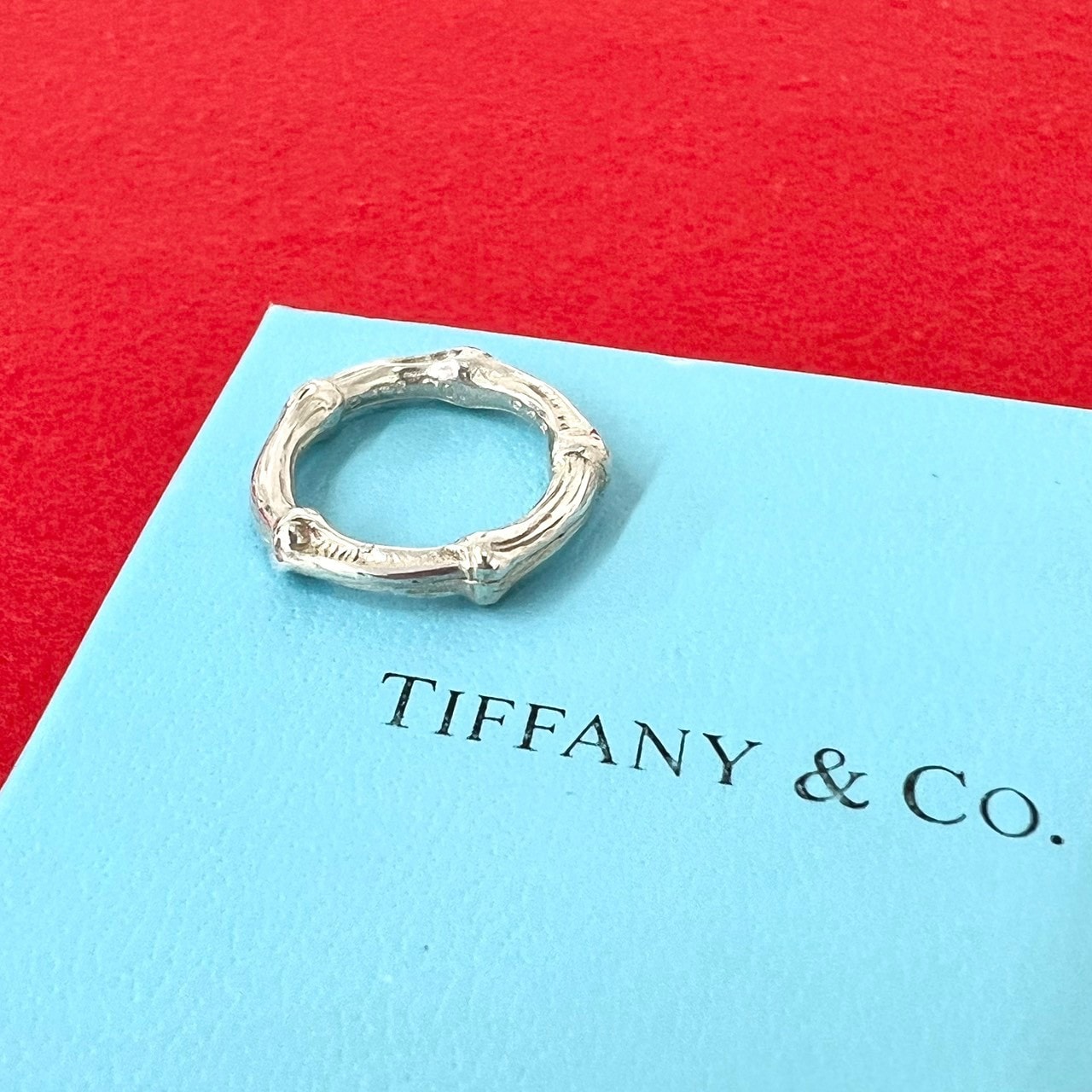 TIFFANY&Co. ティファニー バンブー リング シルバー925 リング・指輪 11号 シルバー
 00034