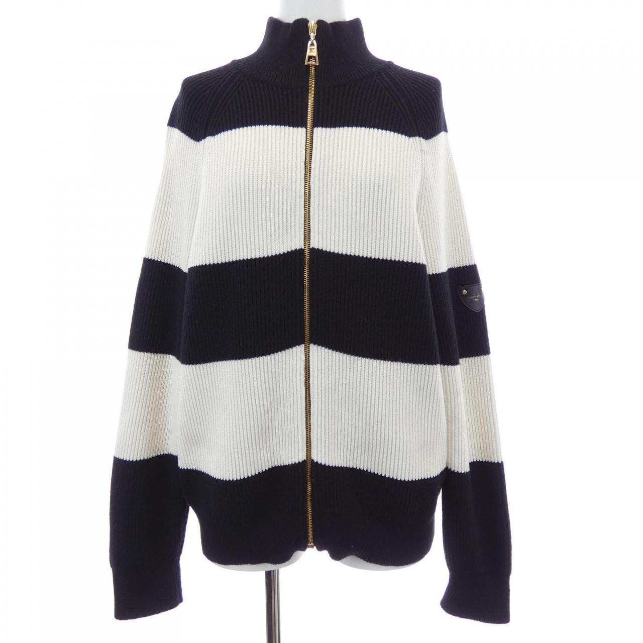 ルイヴィトン LOUIS VUITTON チャンキーストライプカーディガン FMKL15LM2 カーディガン