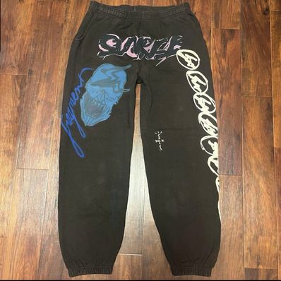 Travis Scott Cactus Jack For Fragment Sunrise Sweats "Brown"