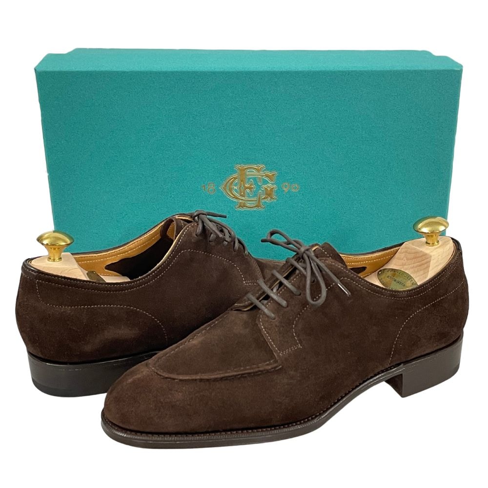 EDWARD GREEN エドワードグリーン DOVER UNLINED/MINK SUEDE ドーバー ミンク スウェード シューズ サイズ UK5.5=24cm 32665