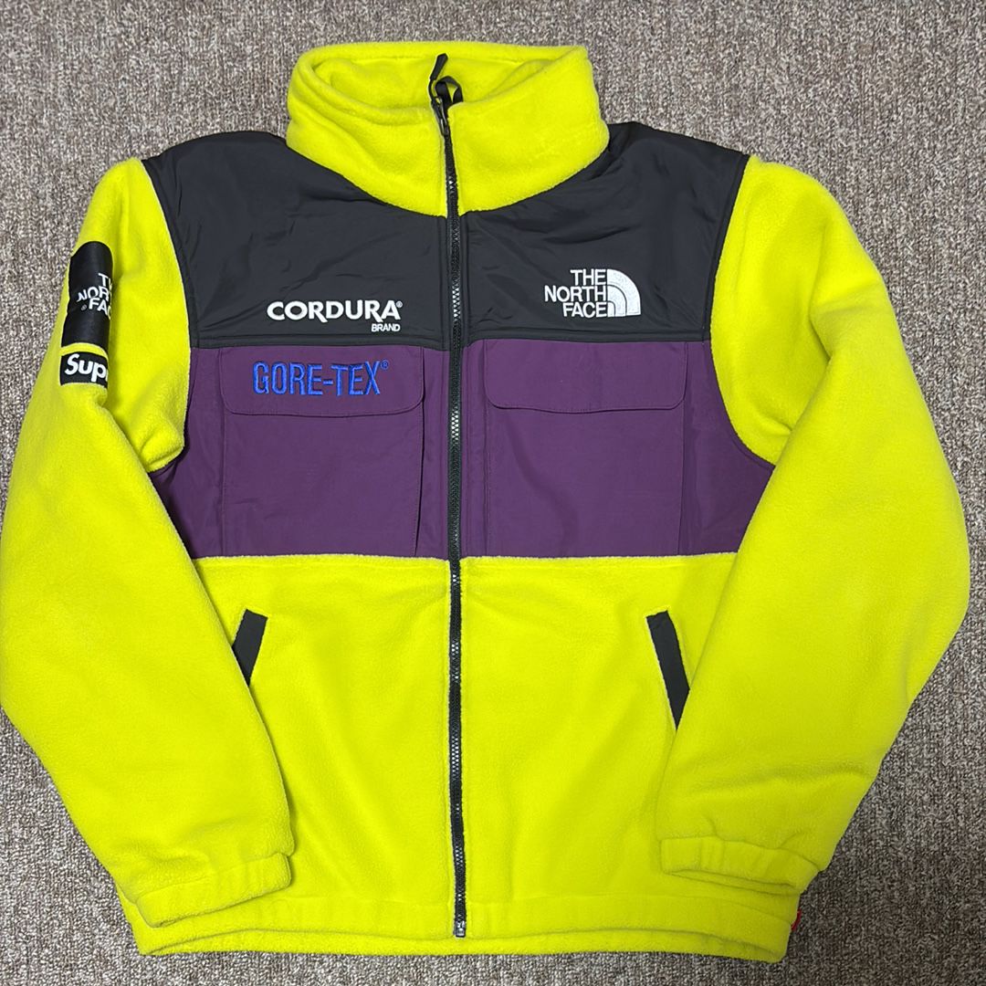 Supreme x The North Face Expedition Fleece Jacket "Yellow"