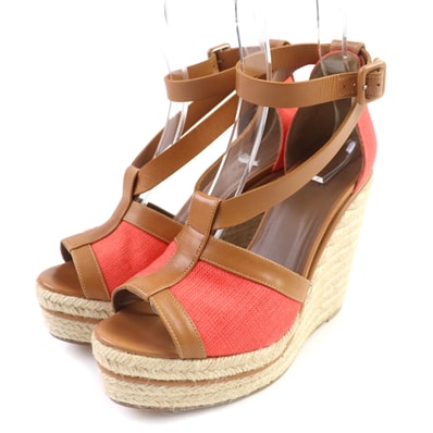 美品 エルメス
サンダル オレンジ レディース 38